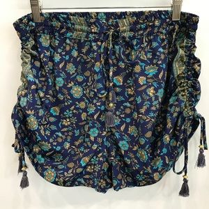 Raga Floral Print Ruched shorts
